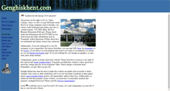 Desktop Screenshot of genghiskhent.com
