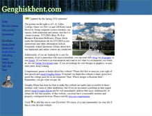 Tablet Screenshot of genghiskhent.com
